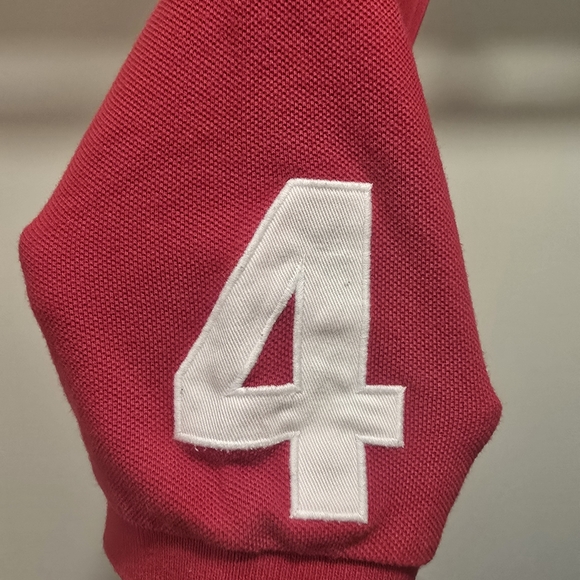 VINTAGE Ralph Lauren Rugby Red Shirt - Picture 4 of 5